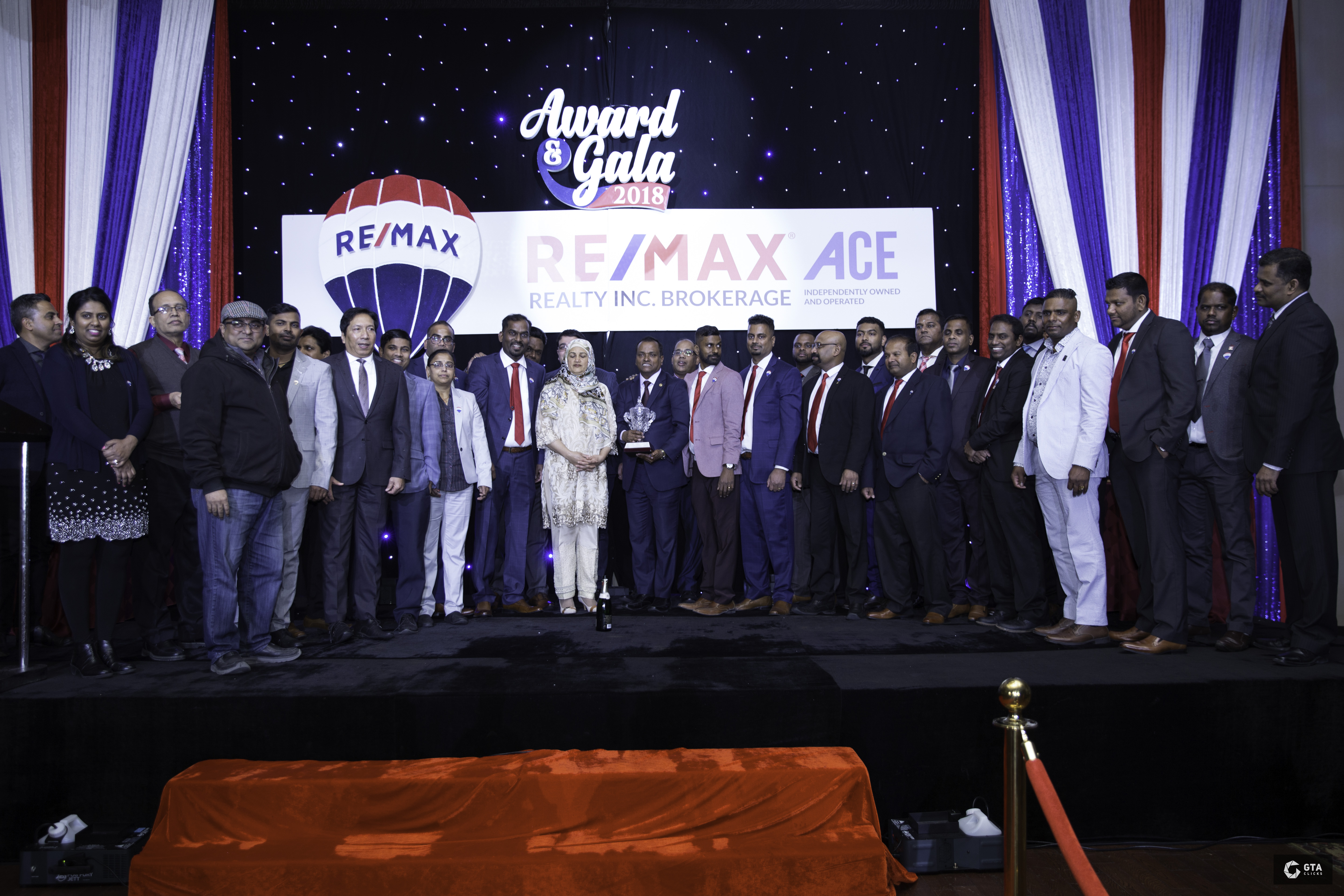 Re/Max Ace Team for the Gala